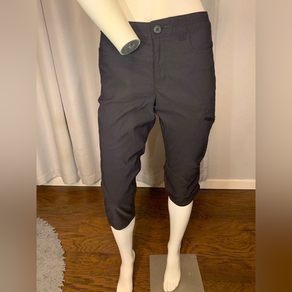 Eddie Bauer sport legging stretch zipper pocket and adjustable leg - Picture 1 of 4